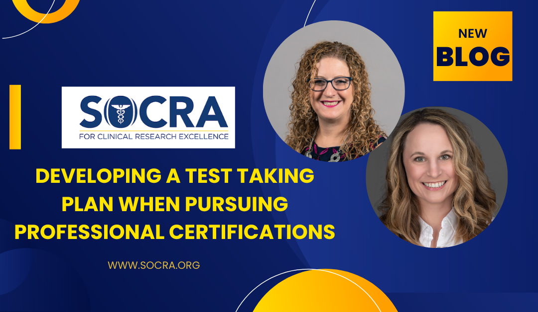Developing a Test Taking Plan when Pursuing Professional Certifications